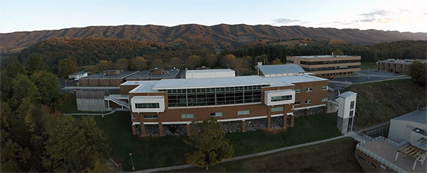 Southwest VA Community College Education Building on Campus